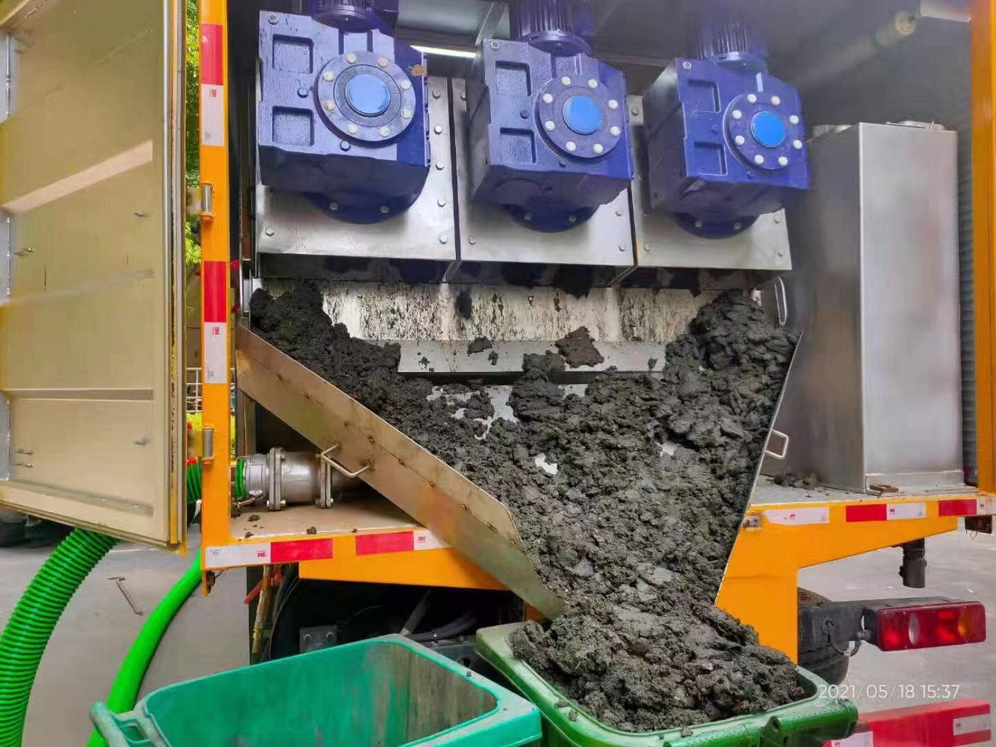 阳城化粪池清掏城市维护站-泥浆净化干湿分离处理